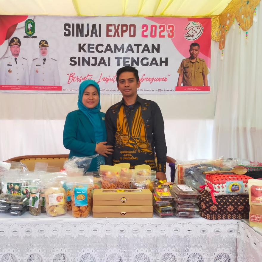 Kepala Desa Mattunreng Tellue Ikut Berpartisipasi di Kegiatan Expo UMKM
