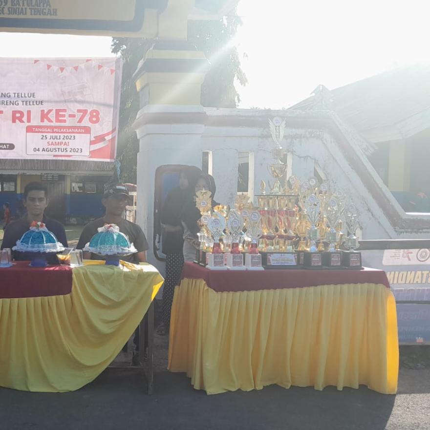 Pembukaan Perayaan HUT RI Ke-78 Tingkat Desa Mattunreng Tellue