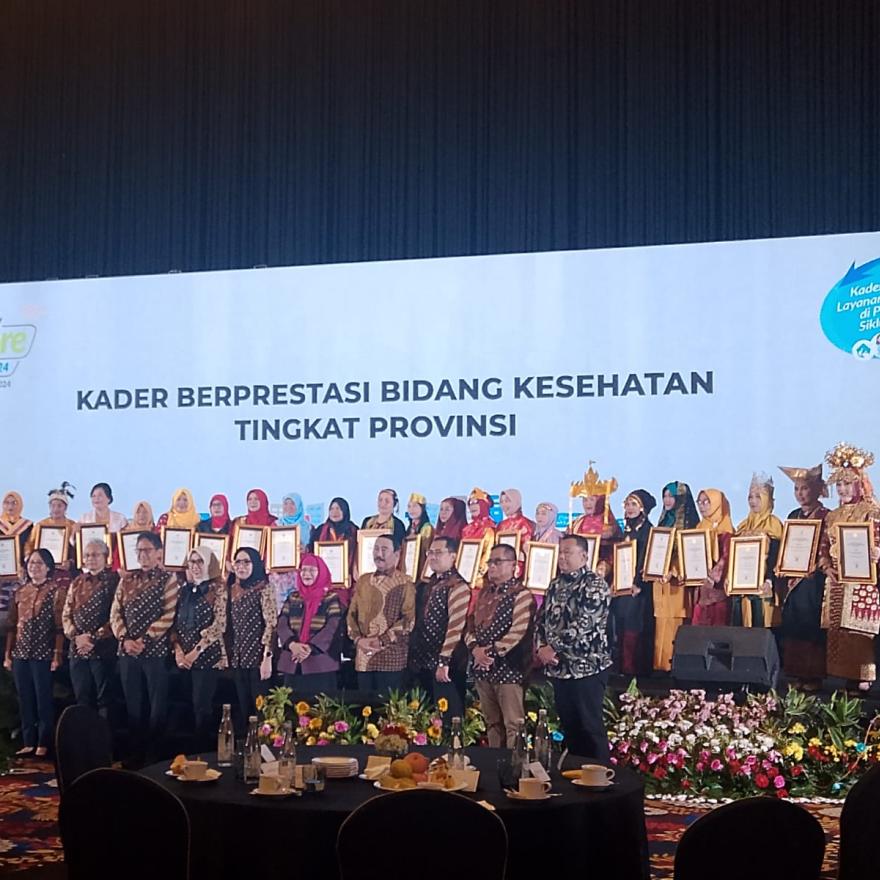Kader Posyandu Desa Mattunreng Tellue Wakili Kabupaten Sinjai dalam Jambore Kader Kesehatan