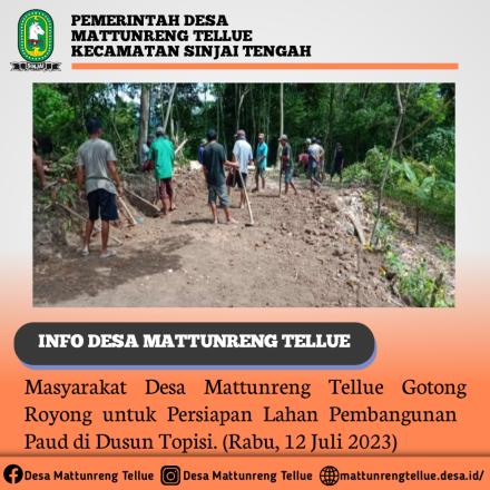 Gotong Royong Masyarakat Desa